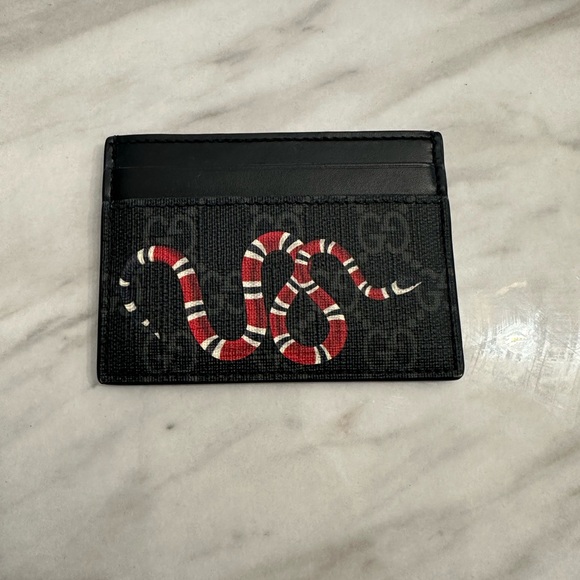 Gucci snake cardholder - Picture 1 of 3